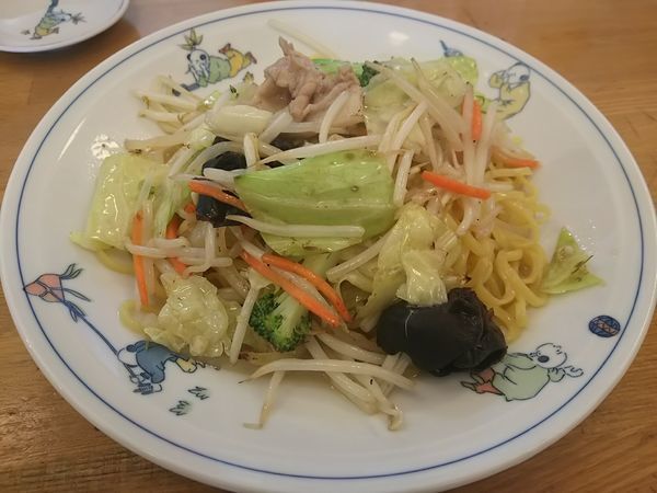 「チャーメン（炒めそば）　（麺大盛り）」@テンホウ 富士見桜ケ丘店の写真