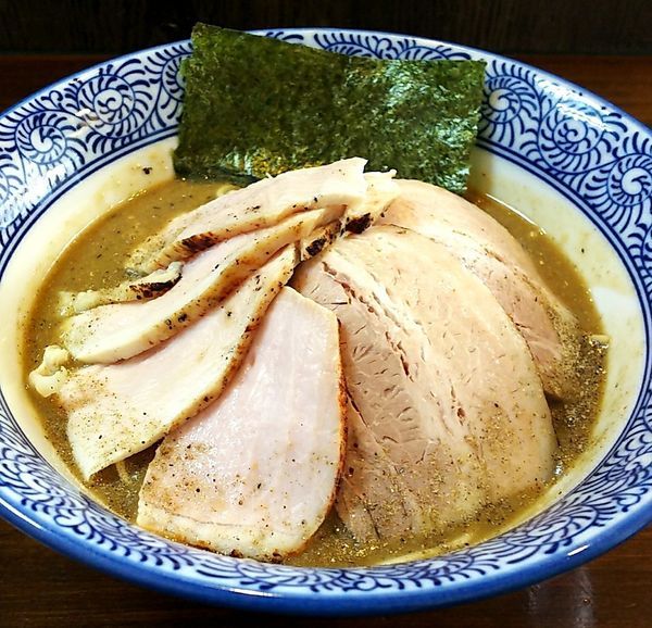 「濃厚炙り肉６&和え玉」@煮干し中華蕎麦 山崎の写真