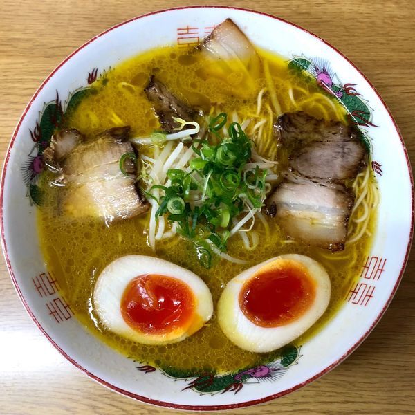 「遊山 (690円) 味付け煮玉子 (100円)」@遊山の写真