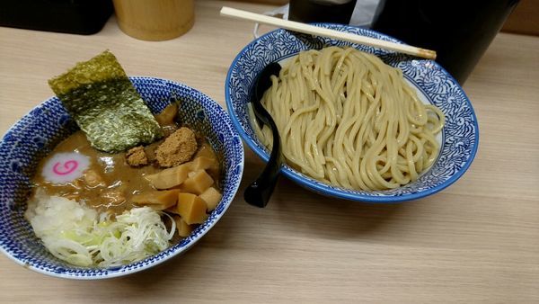 「つけ麺大＋メンマ」@狼煙 大宮店の写真