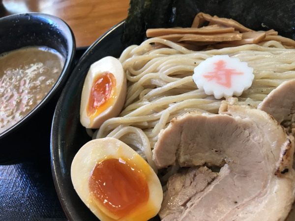 「特製濃厚つけ麺 こってり 1,060円 特盛 200円」@煮干し中華そば つけ麺 海猫の写真