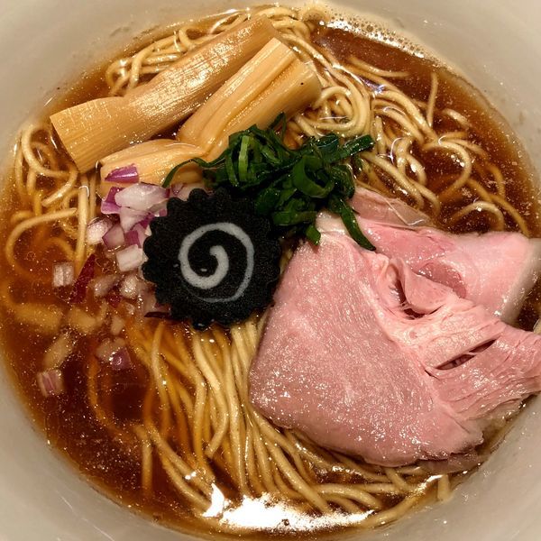 「【限定】のどぐろそば」@らぁ麺 はやし田 新宿本店の写真