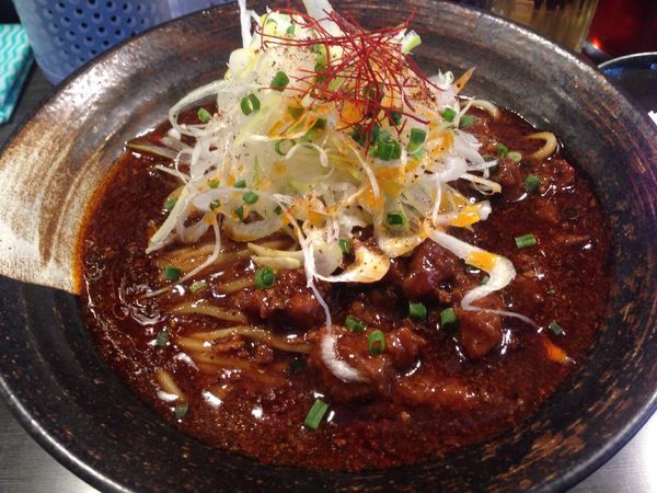 「「限定」汁なし麻婆麺」@四川麺条香氣の写真