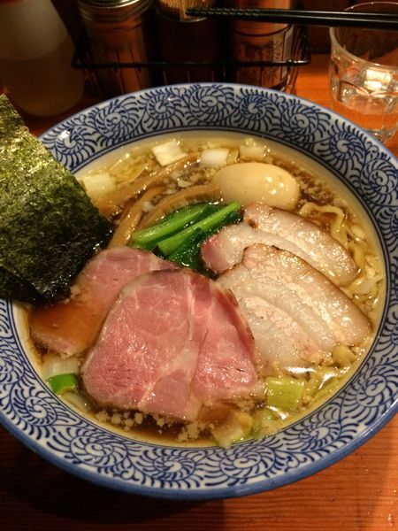「特製手揉み中華蕎麦(醤油)970円」@麺処 ほん田の写真