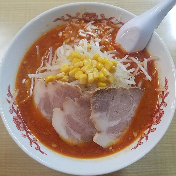 「地獄４丁目　チャーシュー増し」@らーめんランド 浅草大門店の写真