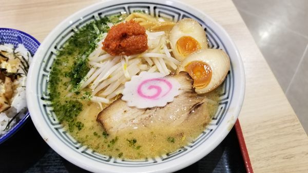 「からし味噌味玉らーめん」@ちゃーしゅうや武蔵 イオン南松本店の写真