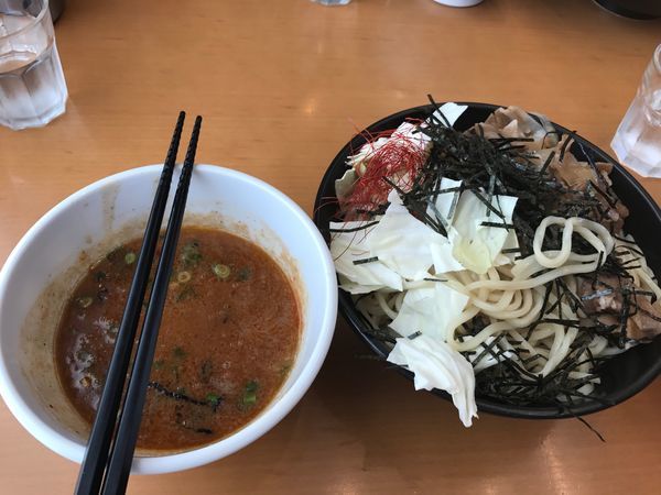 「辛いやさいつけ麺」@麺屋 中川 本店の写真