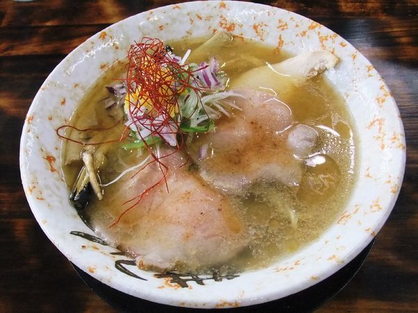 「蟹塩そば（750円）」@麺屋 裕の写真