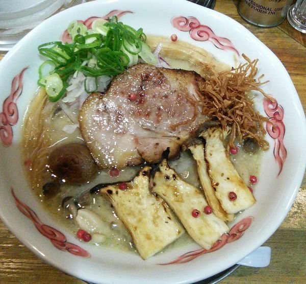 「【限定】きのこの味噌らーめん～トリュフの香り～　１２００円」@流星軒の写真