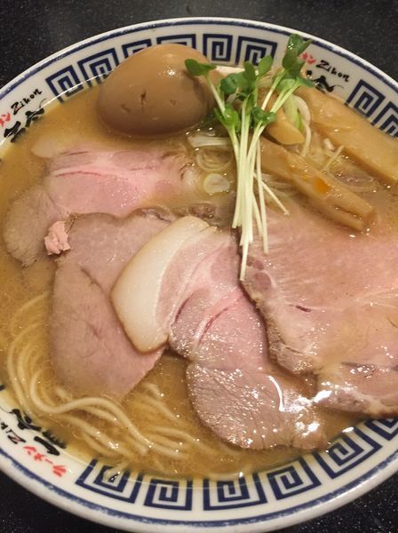 「たまり醤油の極み煮干しそば」@麺匠 至誠の写真