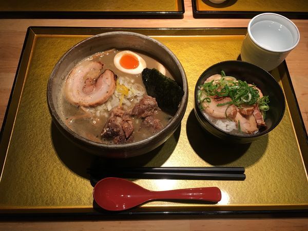 「特製煮干しそば」@麺屋 音の写真