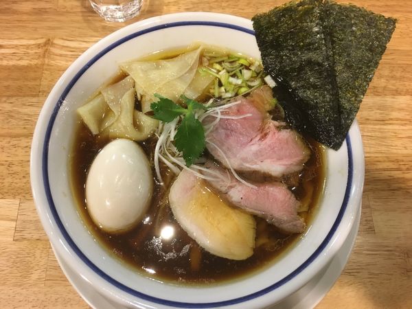 「特製中華そば（醤油）980円」@手打式超多加水麺 ののくらの写真