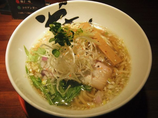 「拳ラーメン（淡）（750円）」@拳ラーメンの写真