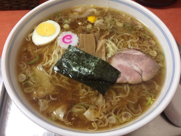 「ワンタン麺」@河辺大勝軒の写真
