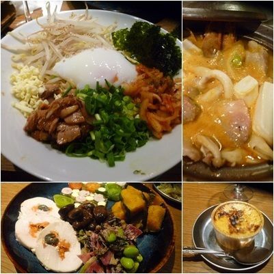 「キムチとチーズの油そば」@中華そば 二階堂の写真