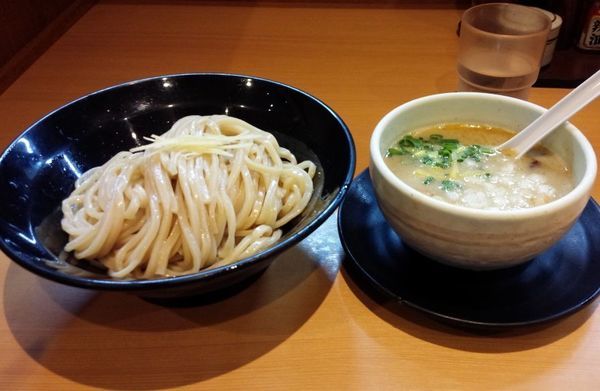 「鶏白湯つけめん」@麺堂 稲葉の写真