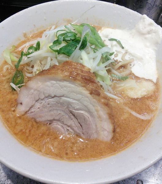 「【限定】宮郎式味噌ラーメン(ミニ)　７８０円」@ラーメン宮郎の写真