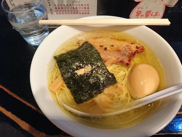 「塩玉そば」@塩そば 桑ばらの写真