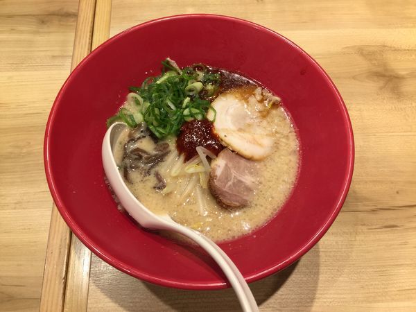 「赤丸新味」@博多一風堂 ラスカ茅ヶ崎店の写真