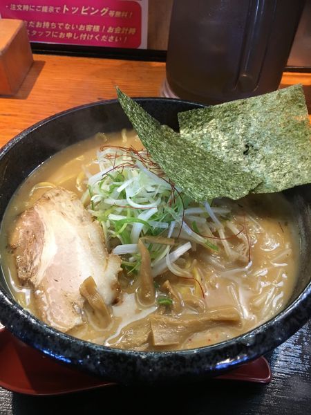 「濃厚味噌ラーメン大盛」@麺場 もっけいの写真