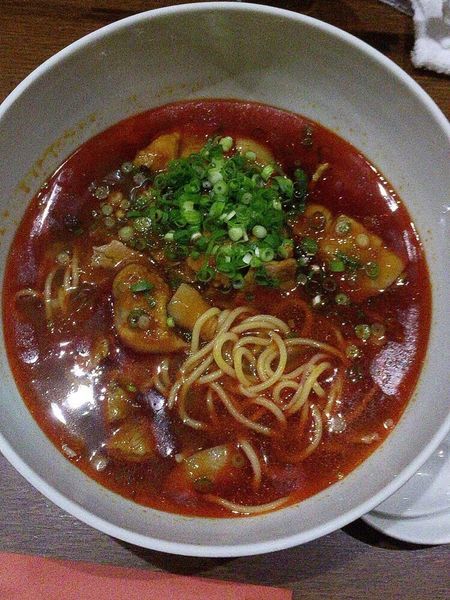 「激辛肉そば」@花鳥風月の写真