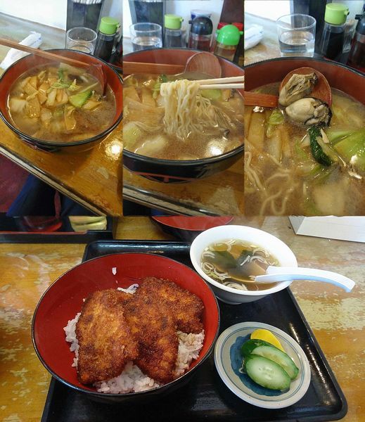 「季節限定『かきうま煮らぁめん(￥980)』」@らぁめん工房 しんざんの写真