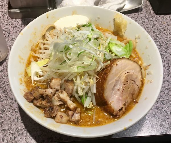 「宮郎式味噌ラーメン並【期間限定】」@ラーメン宮郎の写真