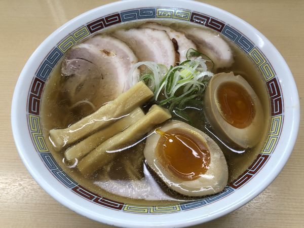 「特製煮干ラーメン」@煮干鰮らーめん 圓の写真