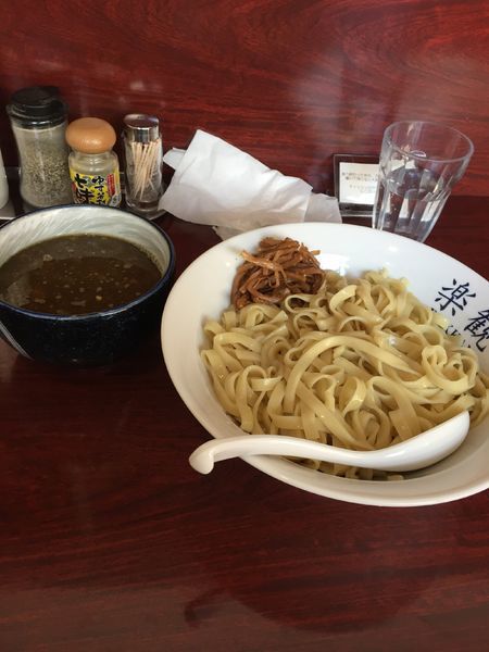 「限定煮干しつけ麺」@楽観 武蔵小山の写真
