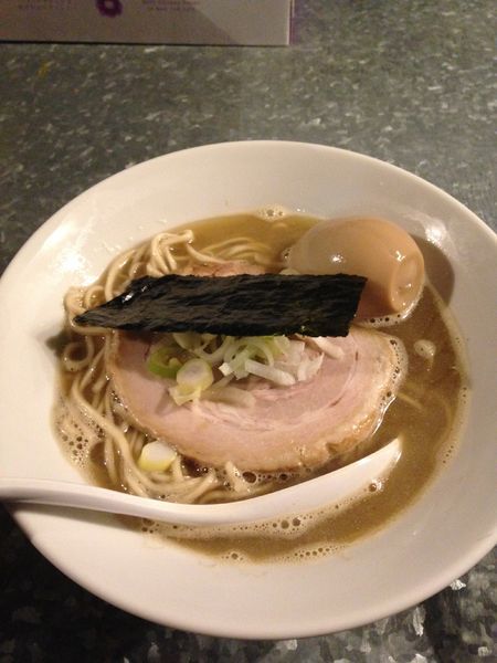 「味玉らぁめん 塩」@らぁめん家 有坂の写真