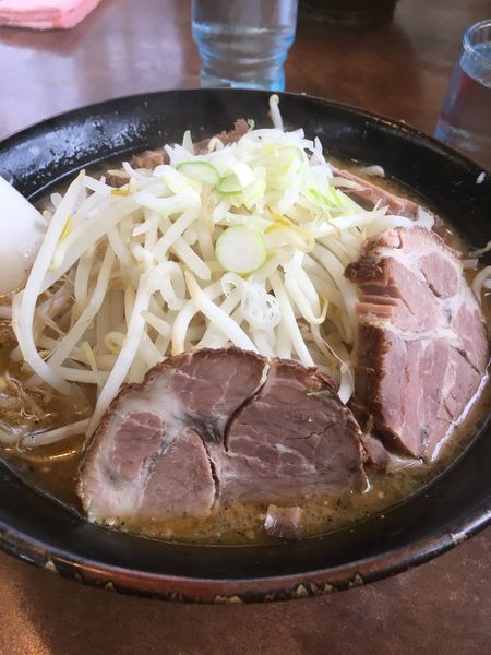 「味噌チャーシュー麺」@くるまやラーメン 潮来店の写真