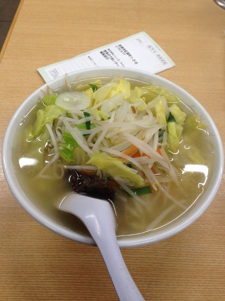 「タンメン750円」@手打らーめん やまだの写真