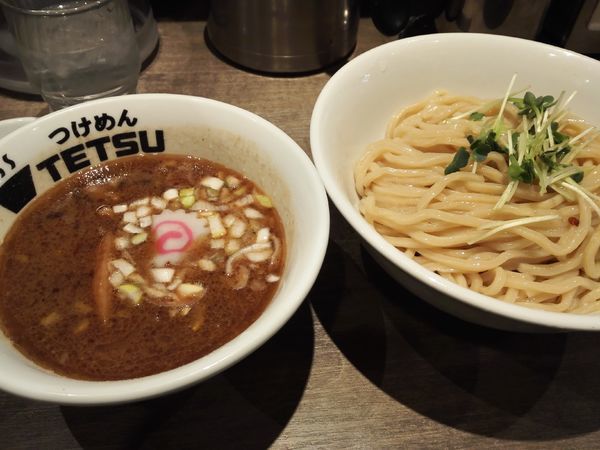 「つけめん」@つけめんTETSU 京王モール新宿店の写真
