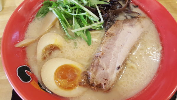 「味玉鶏白湯らぁめん」@濃厚ラーメン こっこ屋の写真