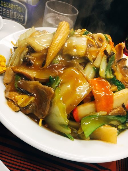 「かたやきそば 750円」@らーめん 寿限無の写真