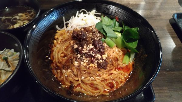 「汁無しカレー担々麺」@麺屋 きらの写真