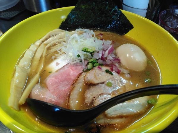 「特製濃厚中華そば」@つけ麺 中華そば アンタイNOODLESの写真