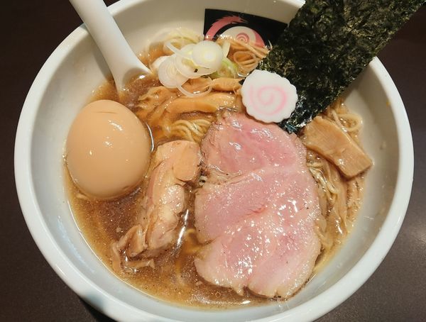 「【限定】生姜にぼしそば」@おおぜき中華そば店の写真