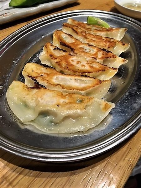 「すだち餃子」@うどん宮武 横浜ランドマークタワー店の写真