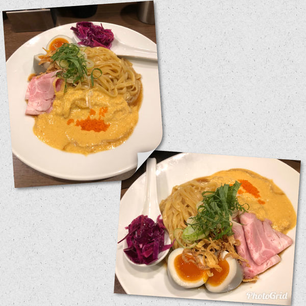 「[限定] 雲丹の油そば &Beer small bottle」@八咫烏の写真