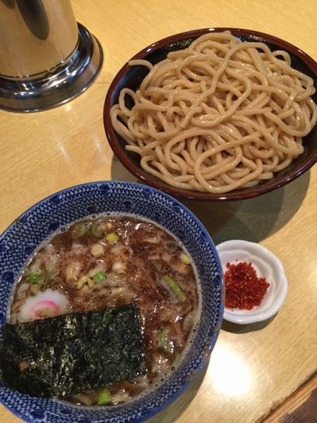 「辛つけめん　900円」@くり山の写真