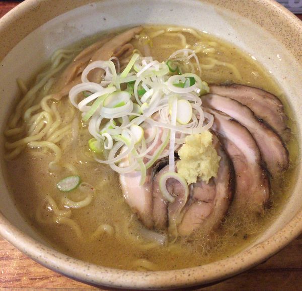 「らーめん(味噌) ¥720 & チャーシュー ¥200」@らーめん 福籠の写真