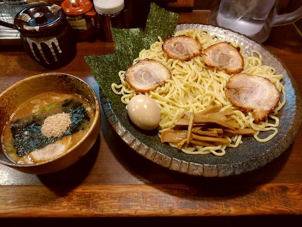 「特製つけ麺(大盛・400)1,000円」@つけ麺屋 ひまわりの写真