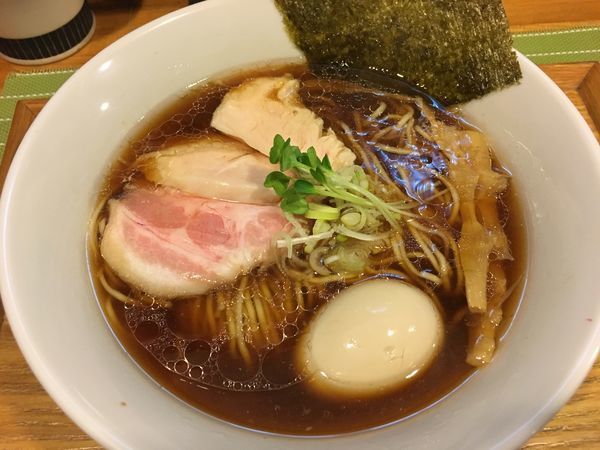 「特製中華そば」@中華蕎麦 はざまの写真