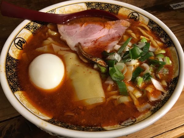 「味玉煮干しラーメン」@すごい煮干ラーメン凪 新宿ゴールデン街店 本館の写真
