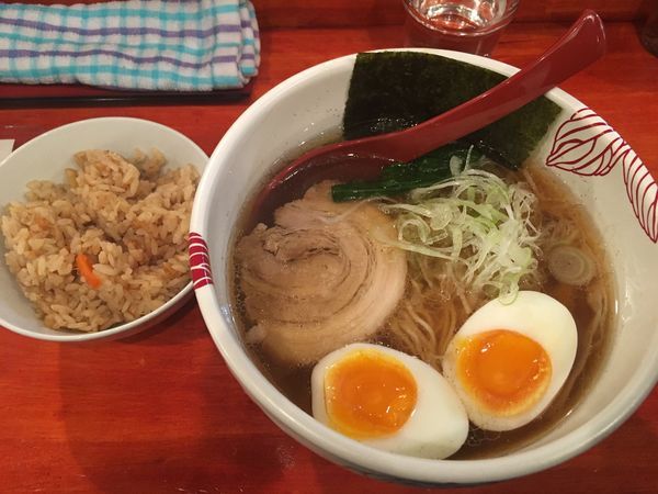 「味玉らーめん」@麺処 あす花の写真