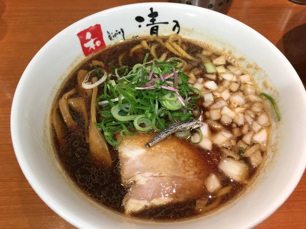 「近鉄百貨店限定 煮干しブラック」@清乃 近鉄店の写真