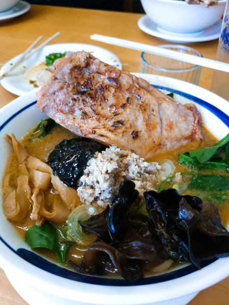 「【睦月限定】豚骨胡麻～ユ　C　1500円」@MENYA 食い味の道有楽の写真