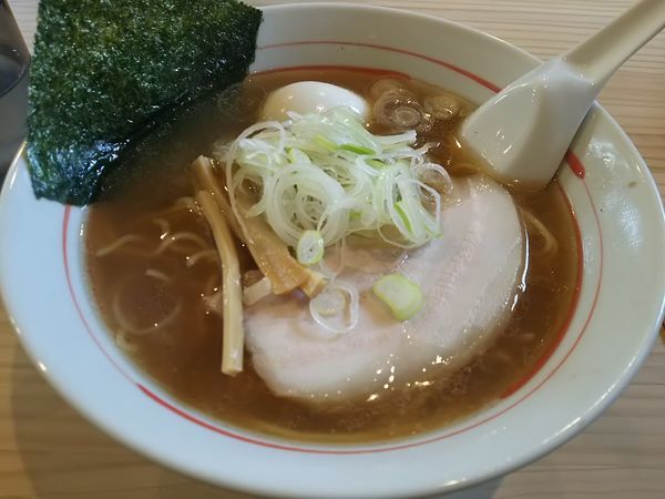 「ラーメン　並　＋味玉」@凱歌の写真