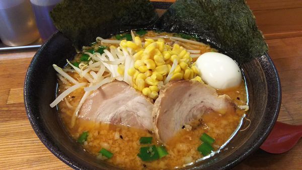 「特製味噌ラーメン(ｺｯﾃﾘ) ￥800」@麺酒坊 林の写真